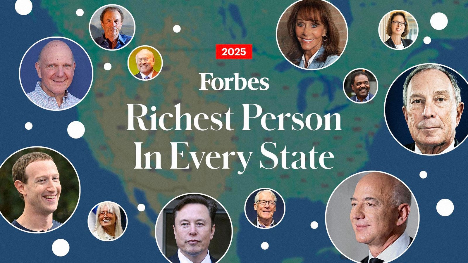 Forbes Richest Person In Every State 2025