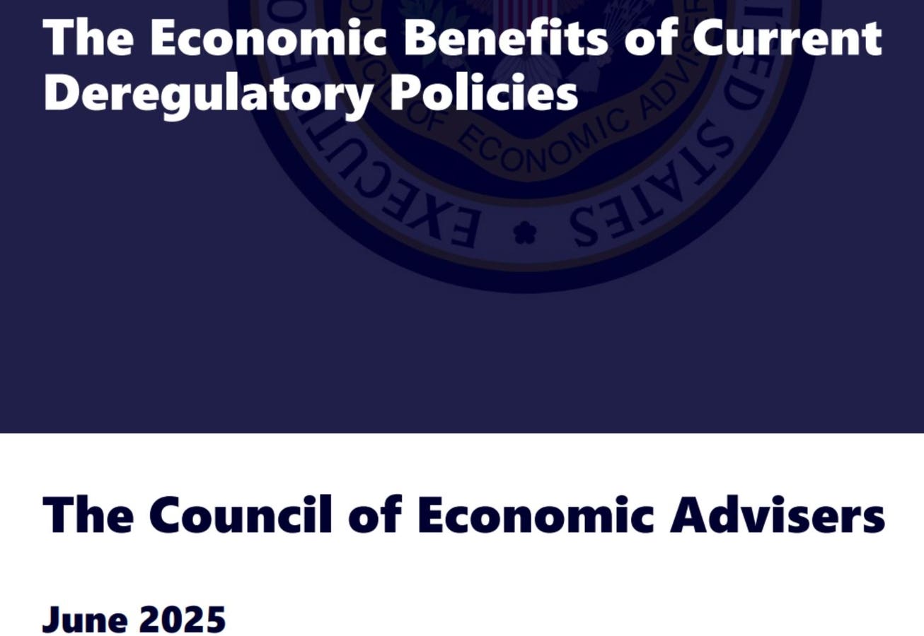 Council Of Economic Advisers Highlights Trump’s Rule-Cutting In New Report